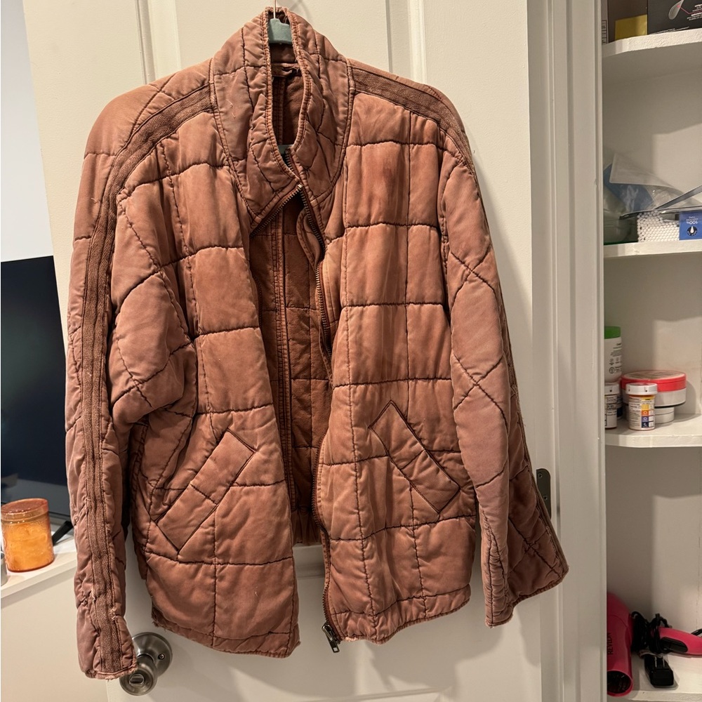 Free People Quilted Jacket